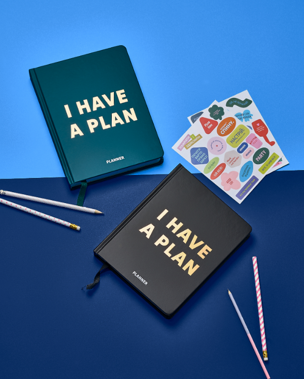 Блокнот для планировки "I HAVE A PLAN" черный, orner-1954 3
