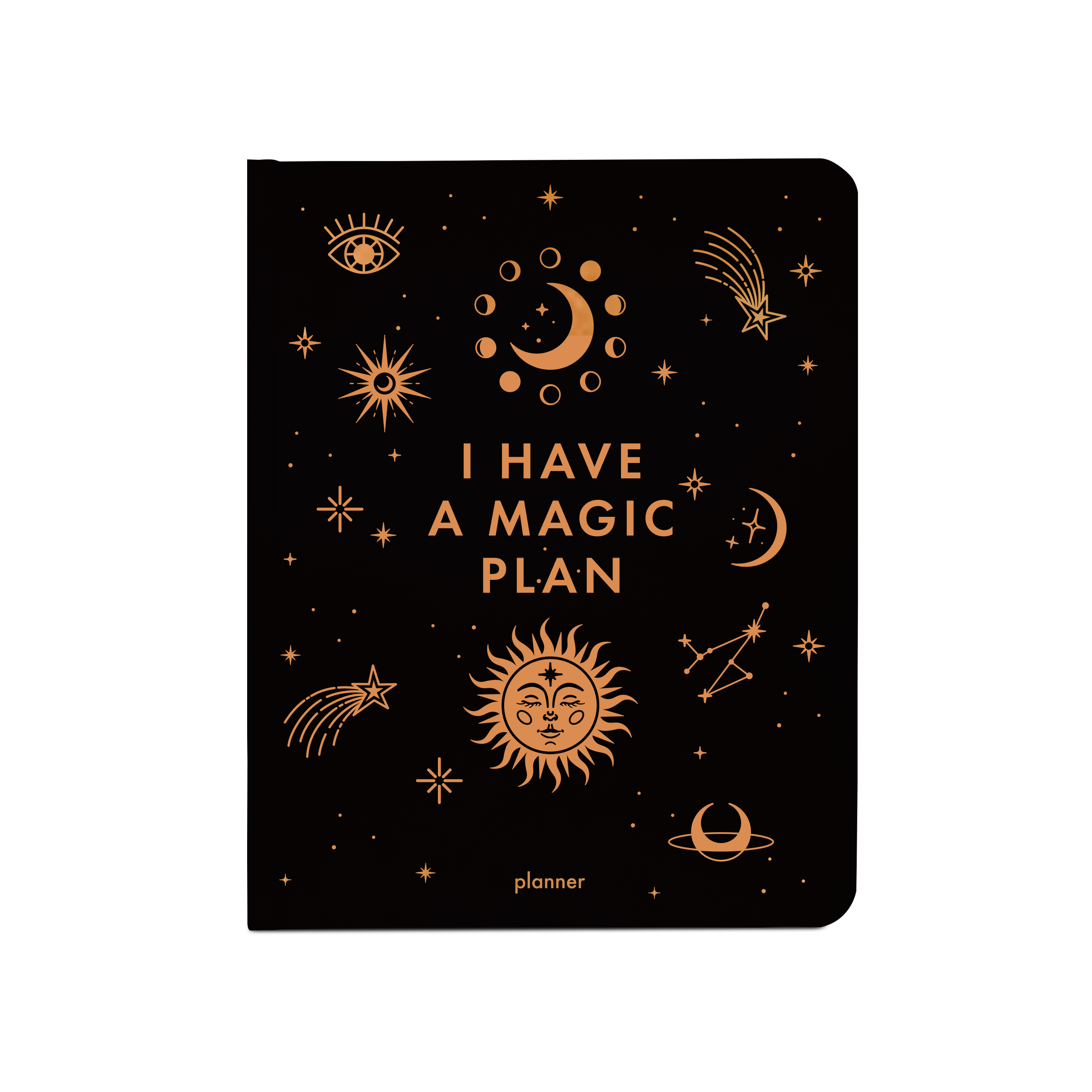 Блокнот для планирования "I have MAGIC plan" черный, orner-1962