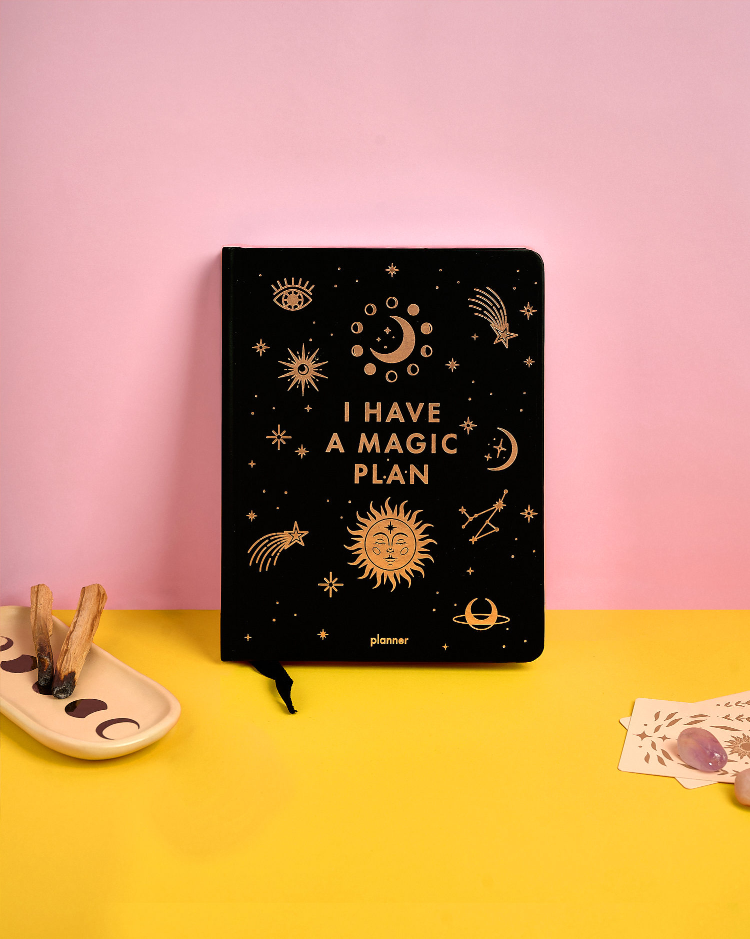 Блокнот для планирования "I have MAGIC plan" черный, orner-1962 4