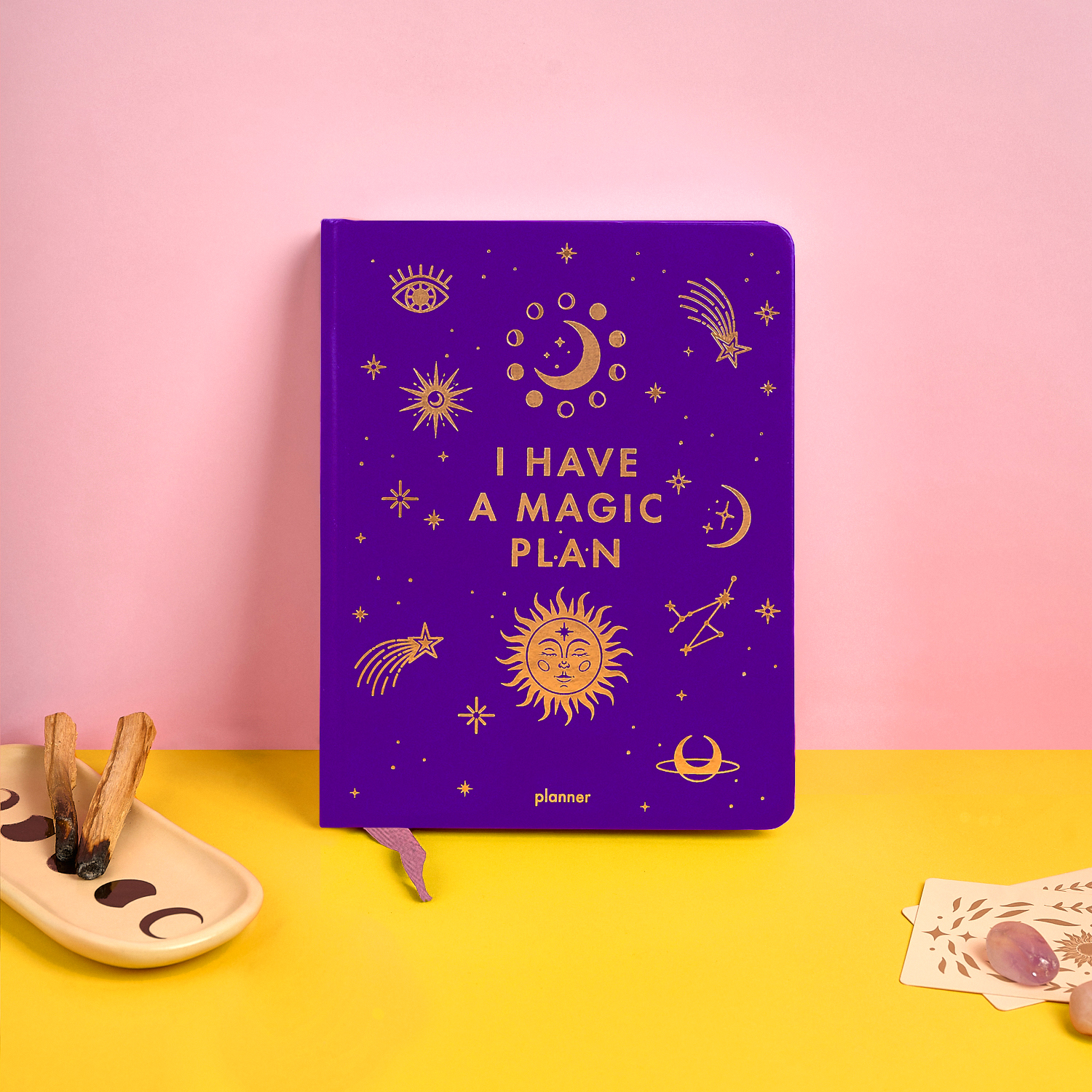 Блокнот для планирования "I have MAGIC plan" фиолетовый, orner-2156 4