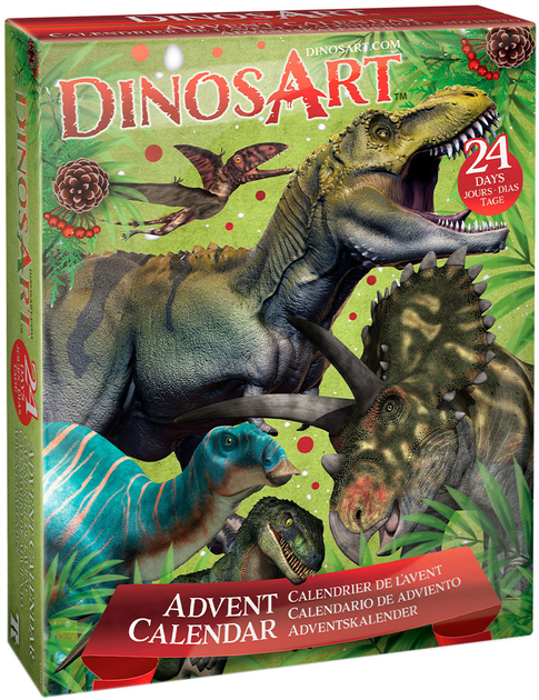Игровой набор DINOSART - Адвент-календарь "Динозавры", 15054
