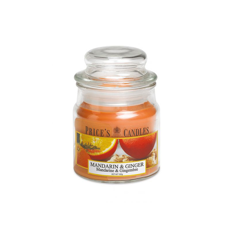 Свічка Мандарин та імбир Price`s Candles 100 г, PLJ42