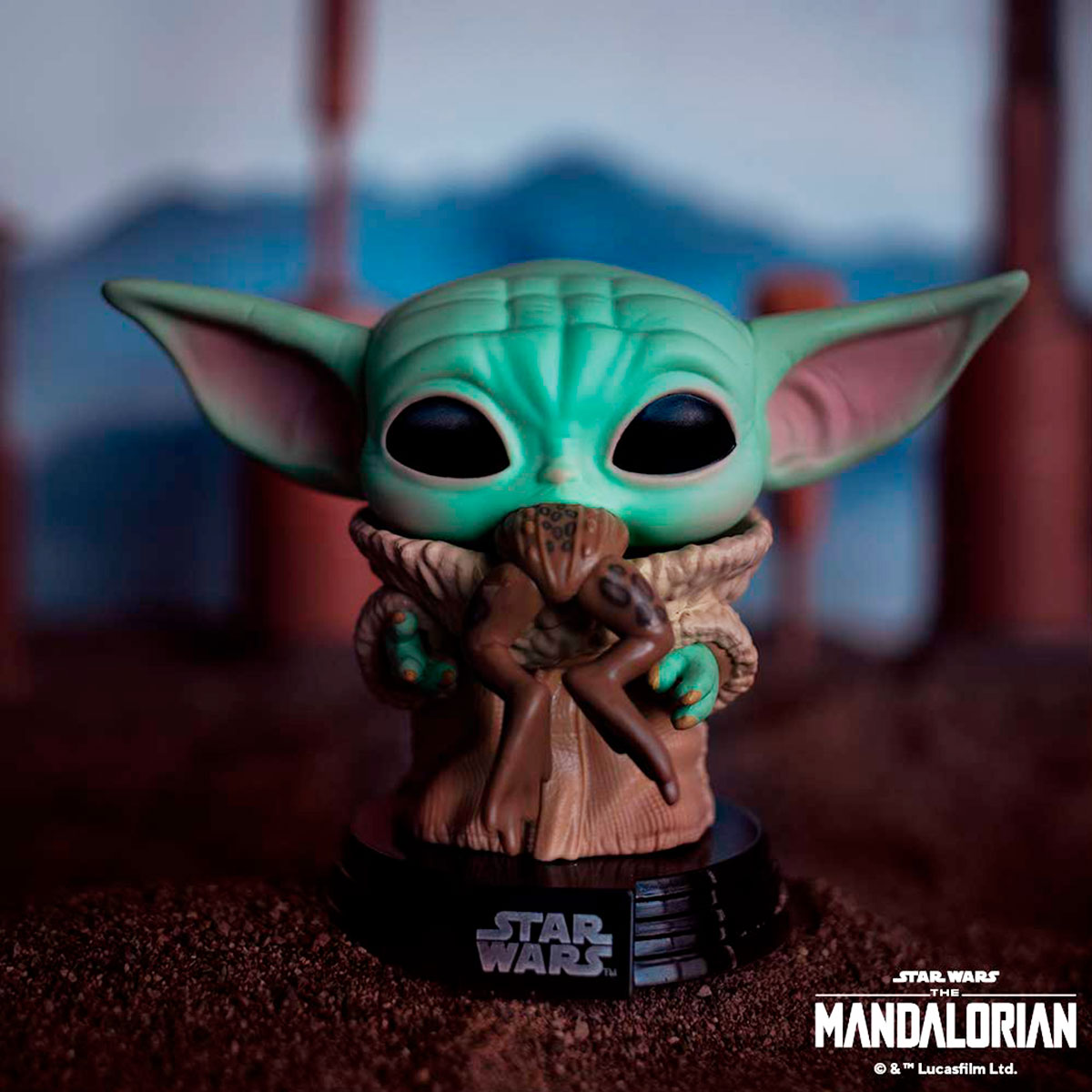 Фігурка Funko Pop серії "Мандалорець" - Малюк з жабою, 49932 3