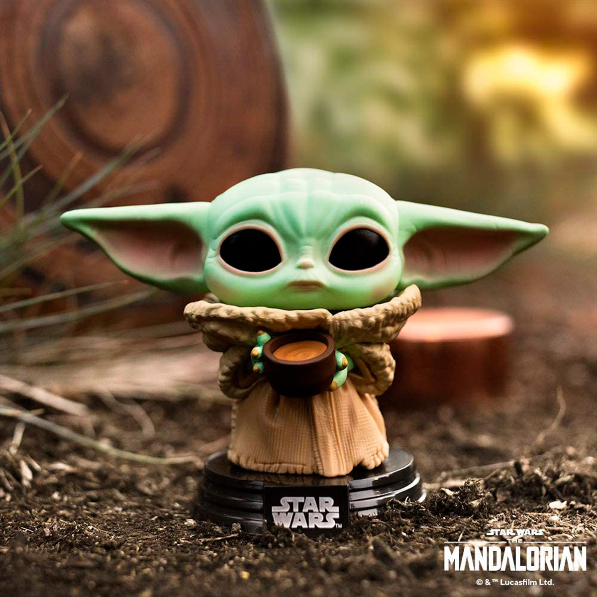 Фігурка Funko Pop серії "Мандалорець" - Малюк із чашкою, 49933 4