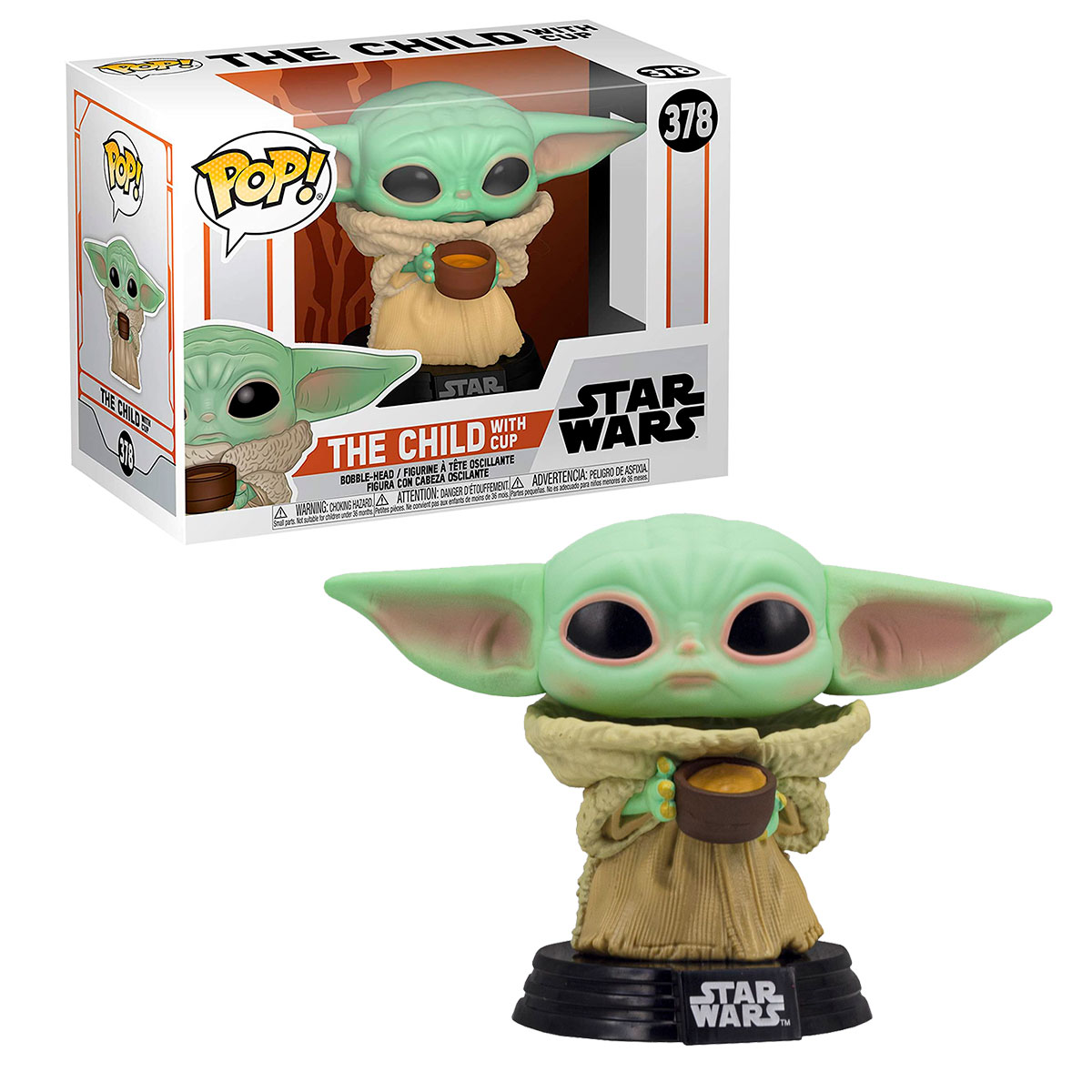 Фігурка Funko Pop серії "Мандалорець" - Малюк із чашкою, 49933 6