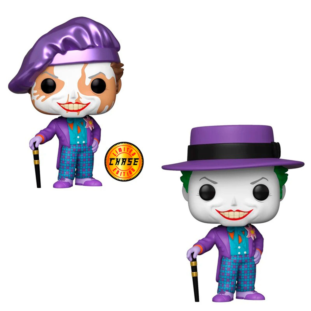 Фігурка Funko Pop серії "Batman 1989" - Joker with hat with chase, 47709
