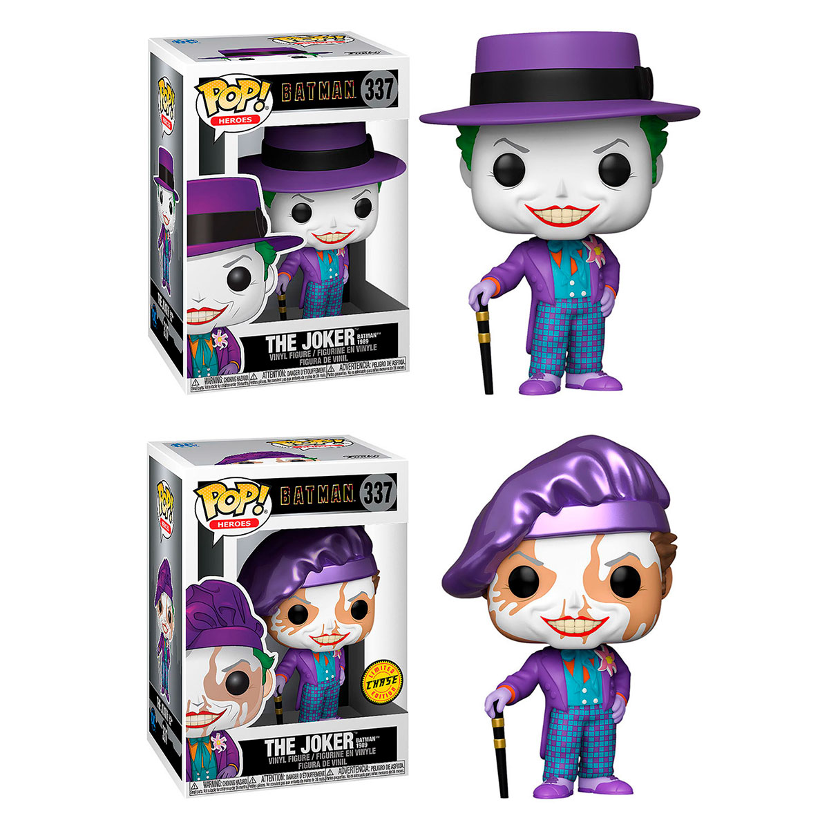 Фігурка Funko Pop серії "Batman 1989" - Joker with hat with chase, 47709 4