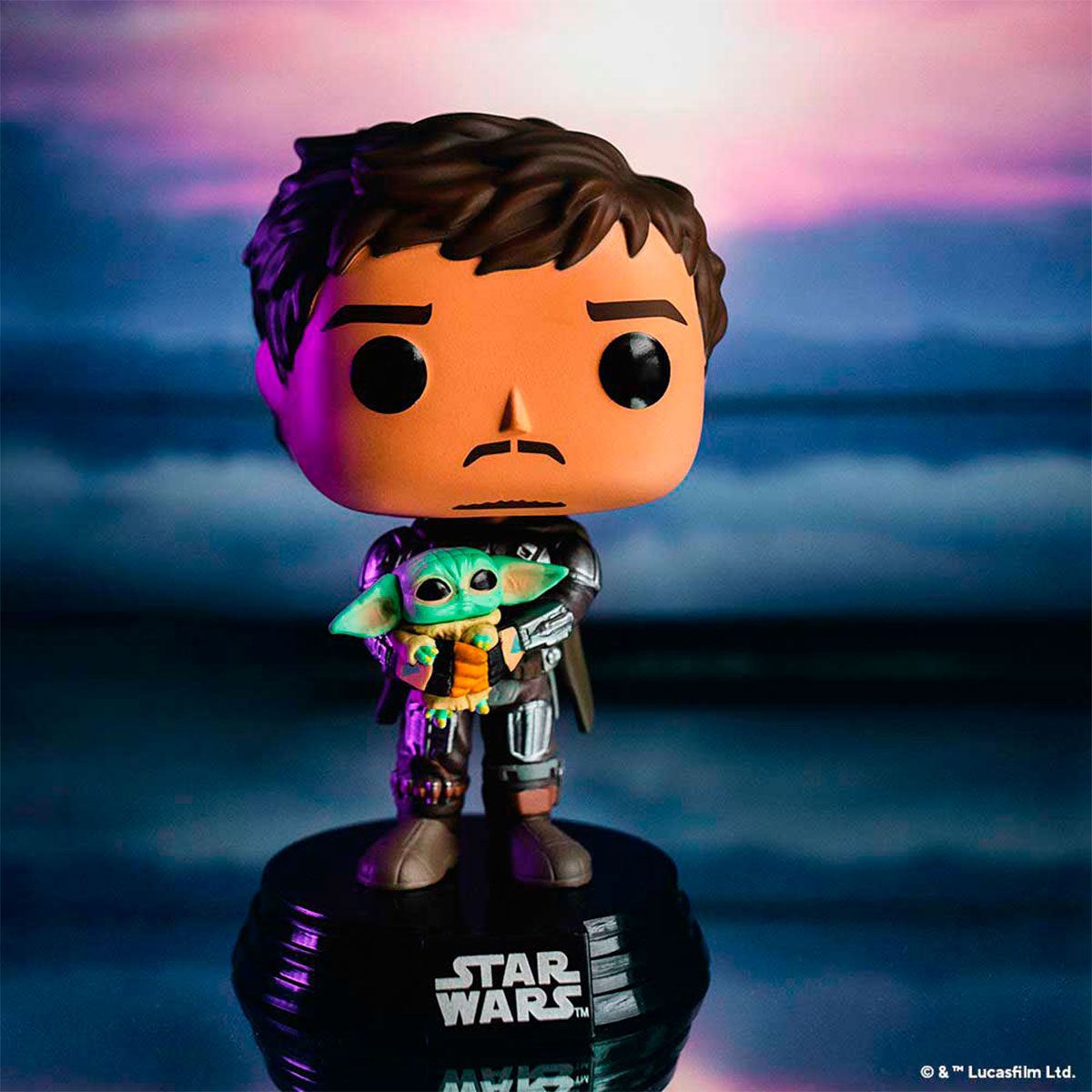 Фігурка Funko Pop серії "Мандалорець" - Мандалорець з Грогу, 54525 4