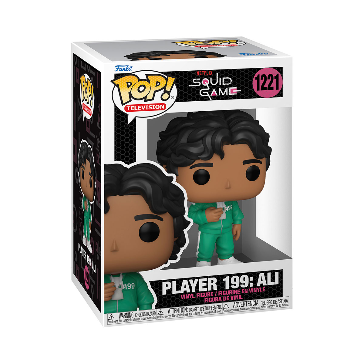 Фігурка Funko Pop серії "Гра в кальмара" - Алі 199, 64794 4