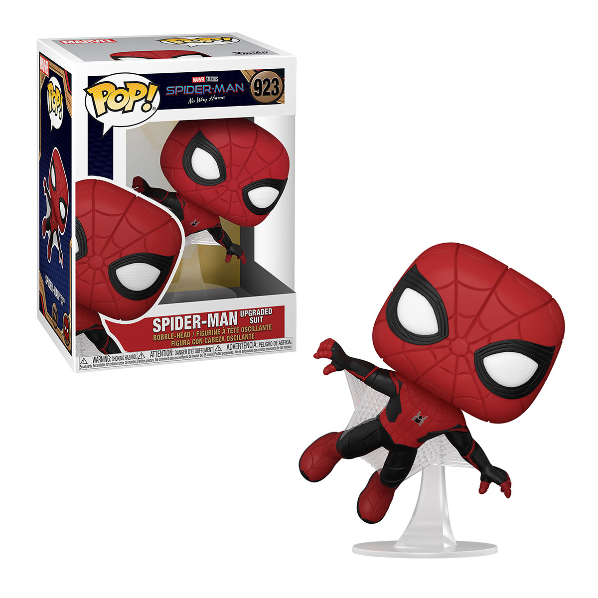 Фігурка Funko Pop серії "Людина-Павук: Немає шляху додому" - Людина Павук (покращений костюм), 57634 1