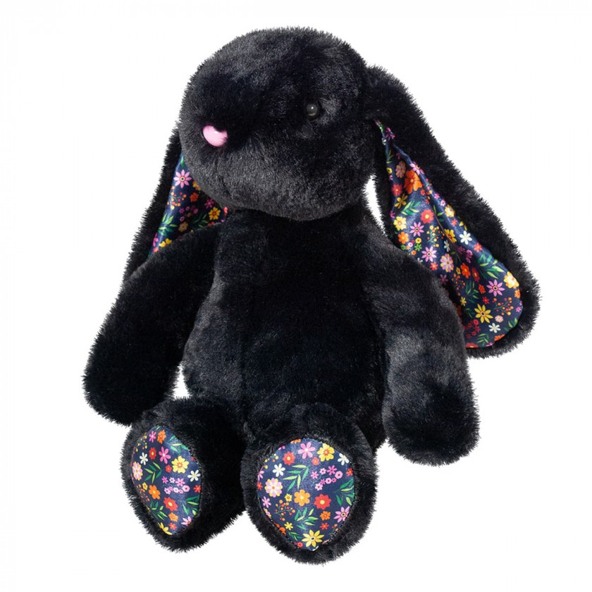 Мягкая игрушка Кролик черный, 35 см, Stip