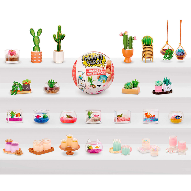 Игровой набор Miniverse серии "Mini Lifestyle" - Создай уют (в ассорт., в дисп.), 591856 1