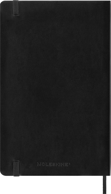 Щоденник 2025 середній, чорний м’який, Moleskine, DSB12DC3Y25 5