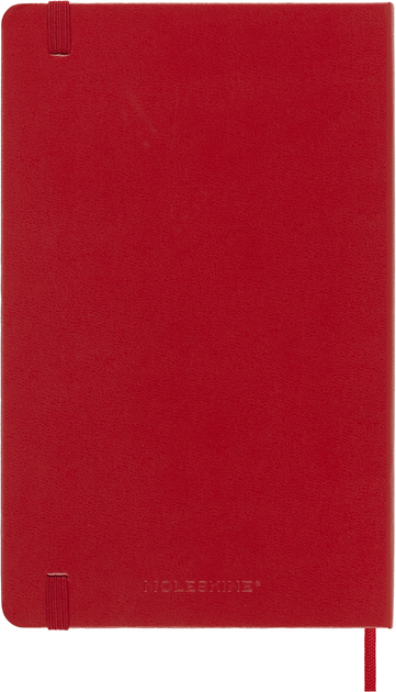 Щоденник 2025 середній, червоний, Moleskine, DHF212DC3Y25 5