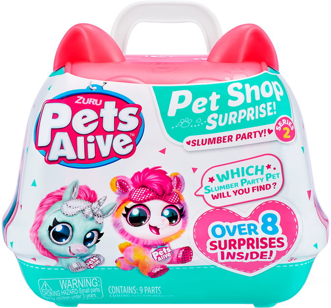 Интерактивный игровой набор PETS ALIVE серии "Pet Shop Surprise" S2 - Повторюшка-Сплюшка, 9532