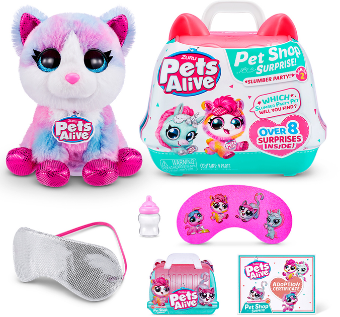 Интерактивный игровой набор PETS ALIVE серии "Pet Shop Surprise" S2 - Повторюшка-Сплюшка, 9532 2