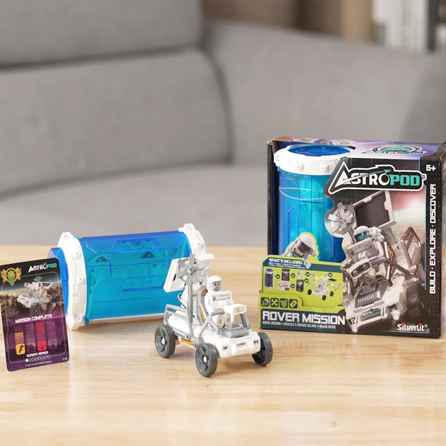 Игровой набор с фигуркой ASTROPOD – МИССИЯ "СОБЕРИ КОСМИЧЕСКИЙ РОВЕР", 80332 7