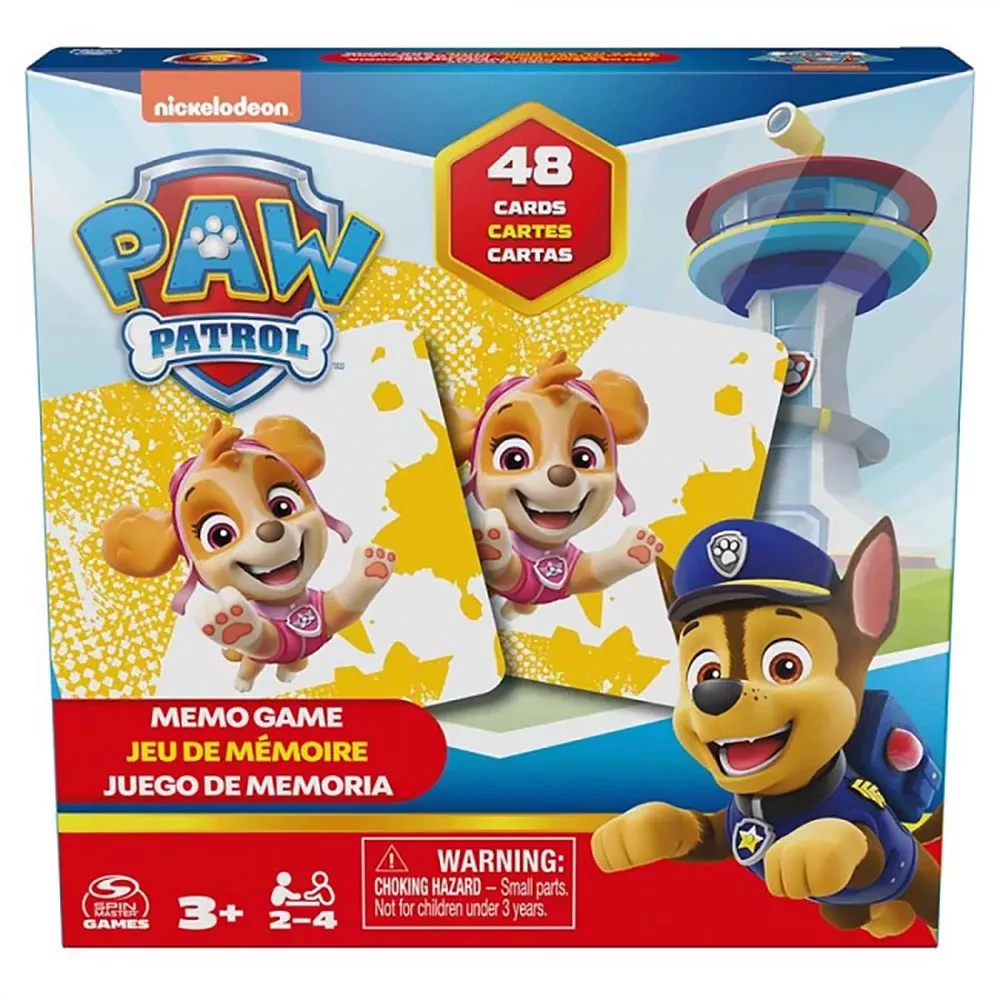 Гра настільна Меморі «Цуценячий патруль», 48 карток, SM98400/6066852 1