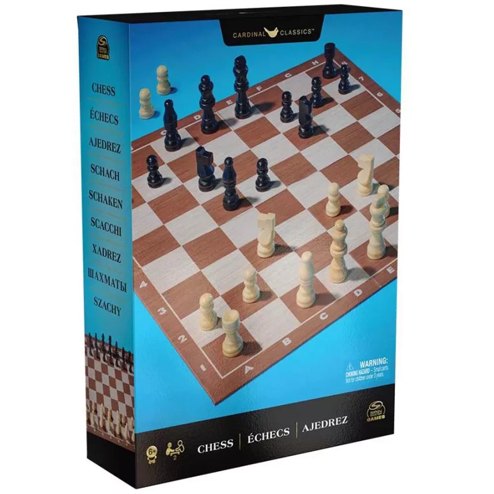 Гра настільна "Шахи" з дерев’яними фігурами, SM98367/6065339