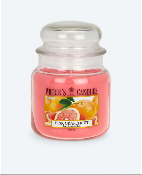 Свічка Рожевий грейпфрут Price`s Candles 411 г, PMJ91