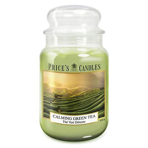Свічка Заспокійливий зелений чай Price`s Candles 100 г, PLJ45