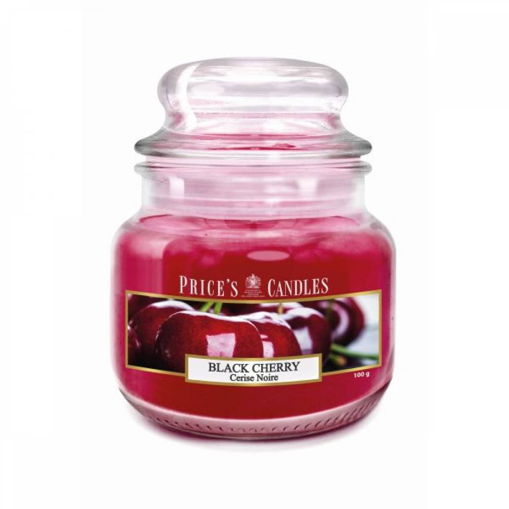 Свеча Чёрная вишня Price`s Candles 411 г, PMJ04