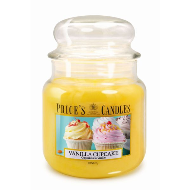 Свічка Ванільний кекс Price`s Candles 100 г, PLJ18