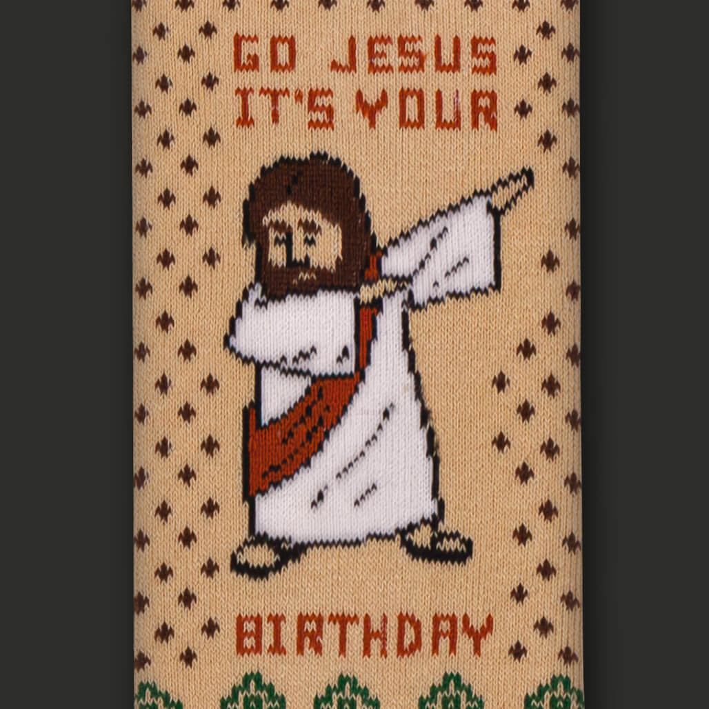 Шкарпетки махрові Jesus Birthday, 40-45, CEH0395 1