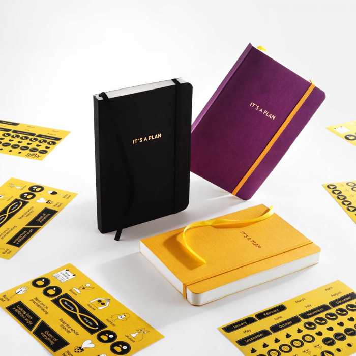 Планер "It`s a plan". Чорний, Gifty, AA-0068695 6