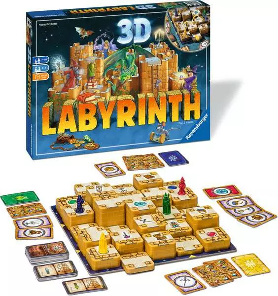 Настольная игра "3D Лабиринт" Ravensburger, 26831 1