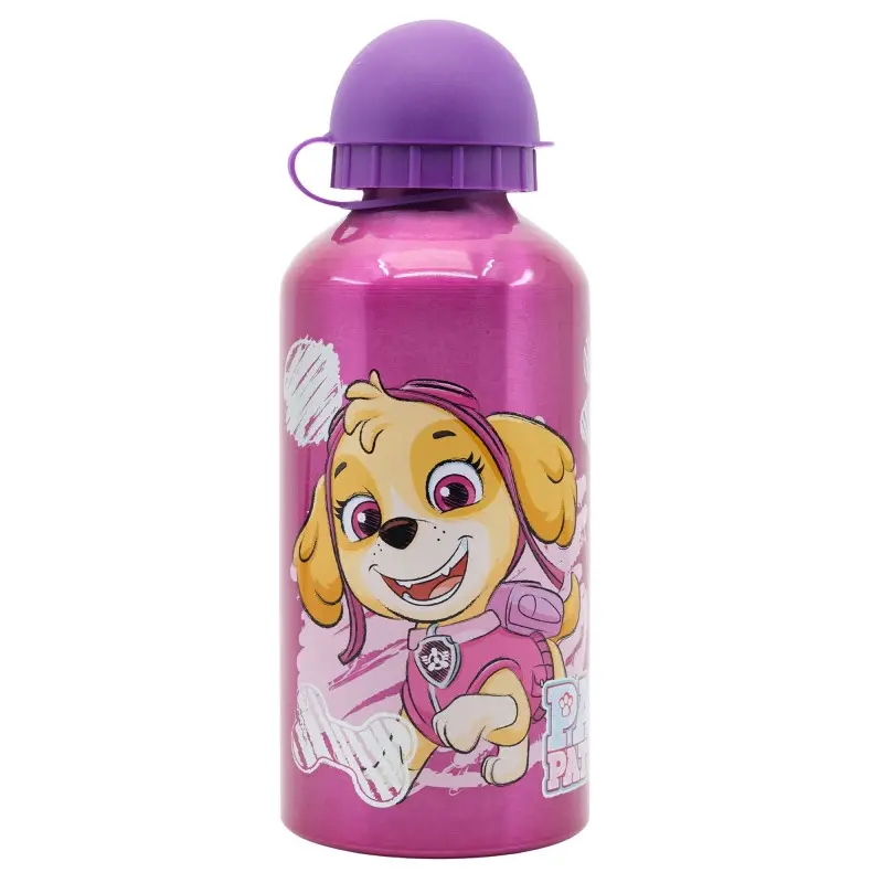 Пляшка дитяча метал. 400 мл "Paw patrol girl sketch essense" STOR, 74534