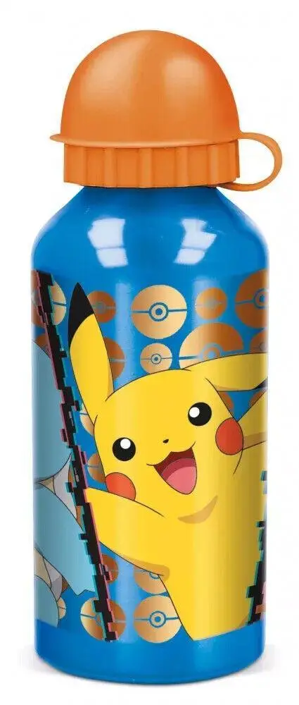 Пляшка дитяча метал. 400 мл "Pokemon" STOR, 08034