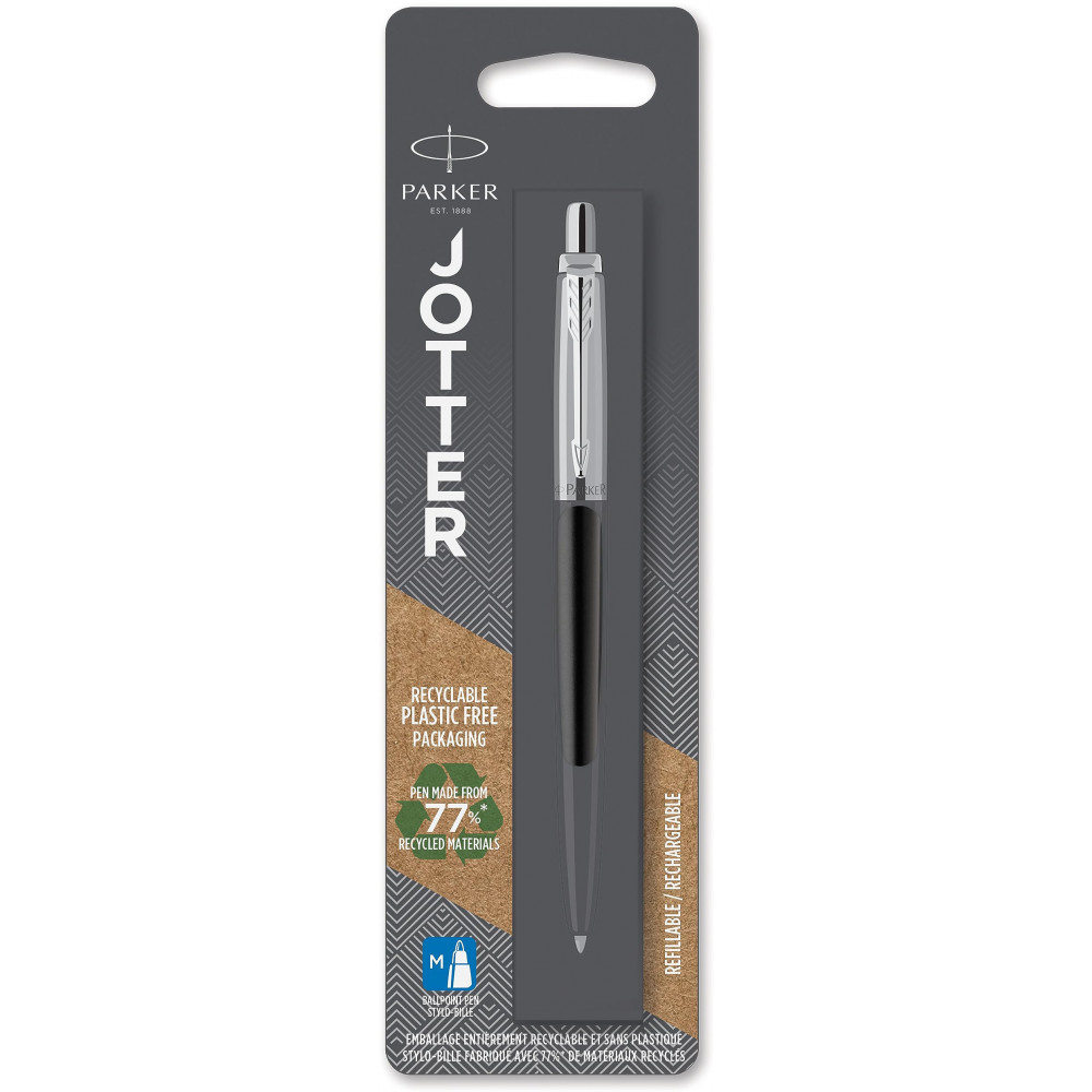 Ручка Parker Jotter Bond Street Black кул. блістер 16 236