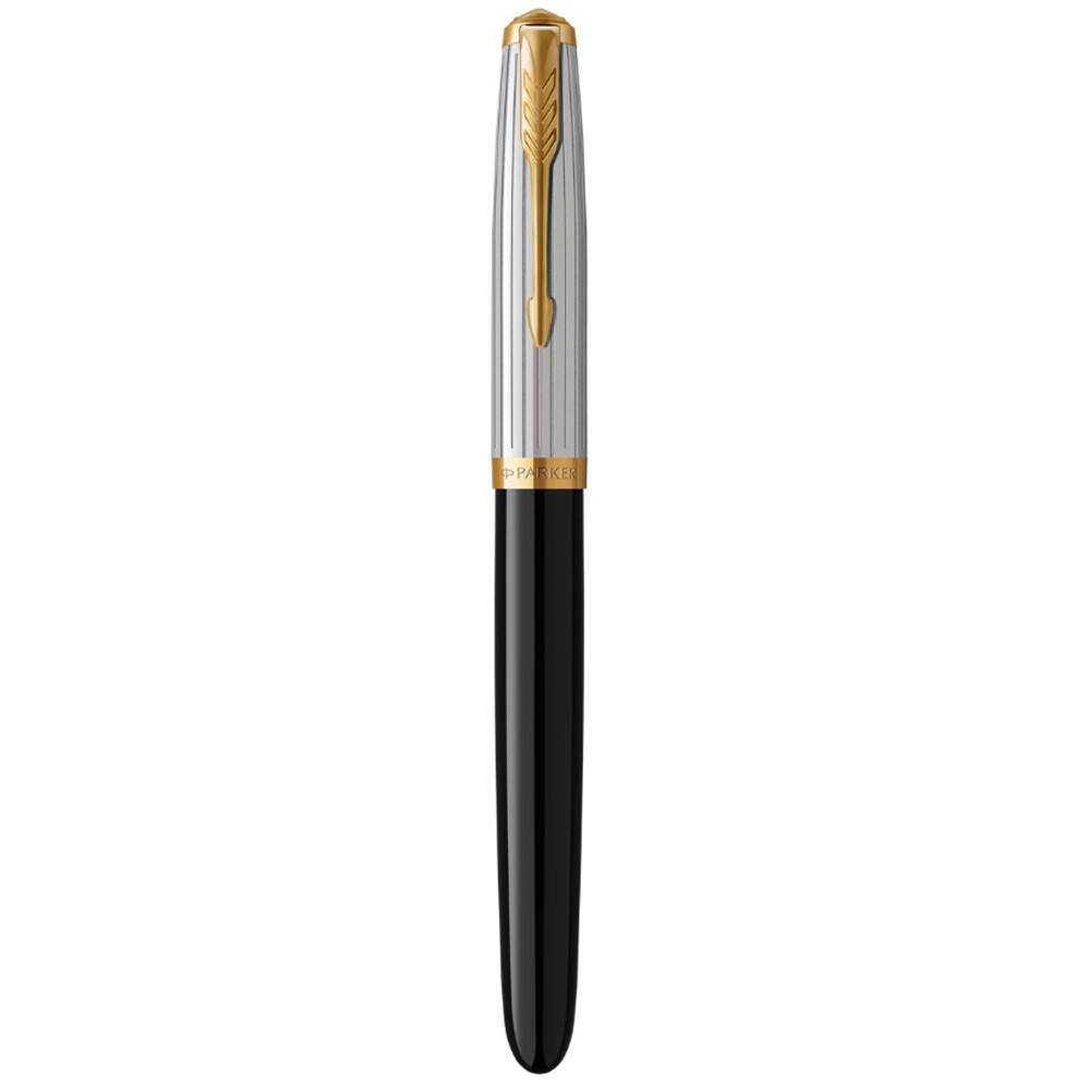Ручка перо Parker 51 Premier Black позол. перо, 56 111 1