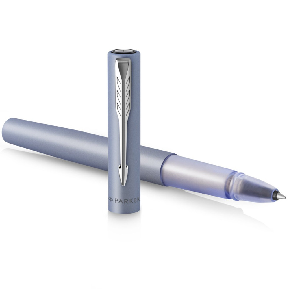 Ручка Vector XL Metallic Silver Blue рол., Parker 06 122 2