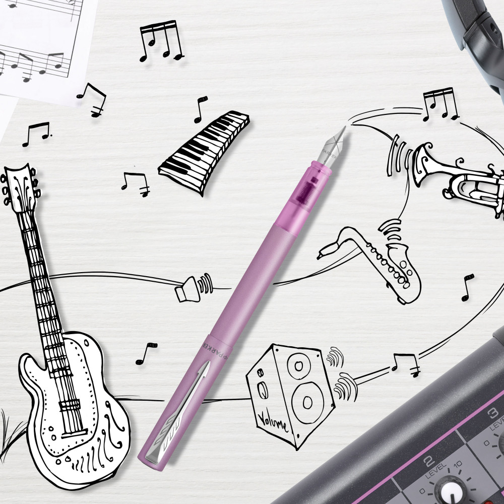 Ручка Vector XL Metallic Lilac перо, Parker 06 411 4