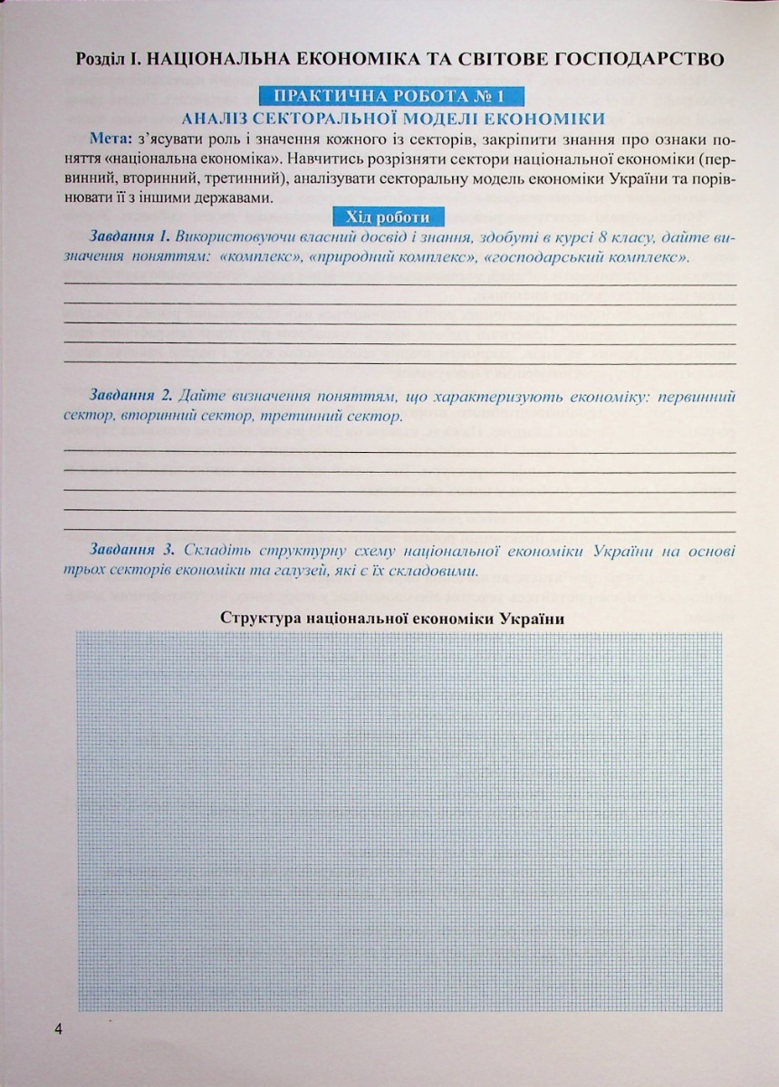 Зошит для практичних робіт. Географія 9 кл., 1616 3