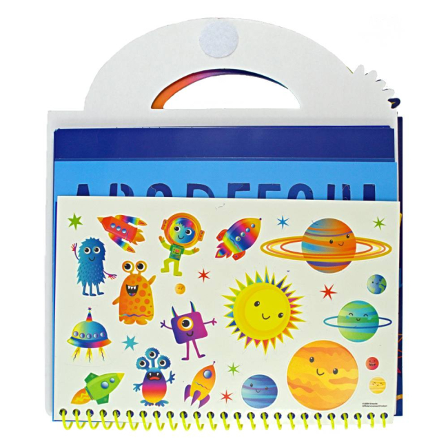 Книга для творчості "Космос" Crayola, 22933-B 1