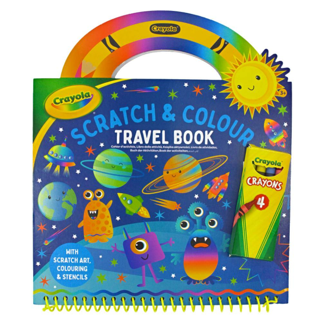 Книга для творчості "Космос" Crayola, 22933-B