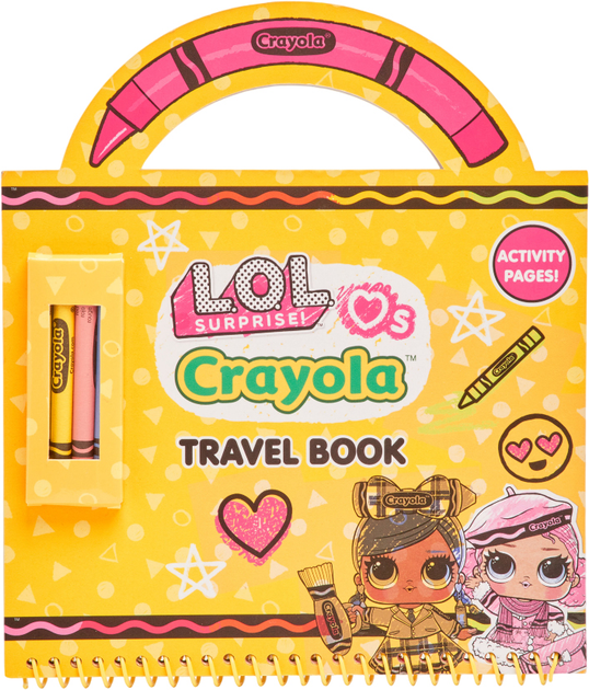 Книга для творчества "Путешественница" Crayola, 35081