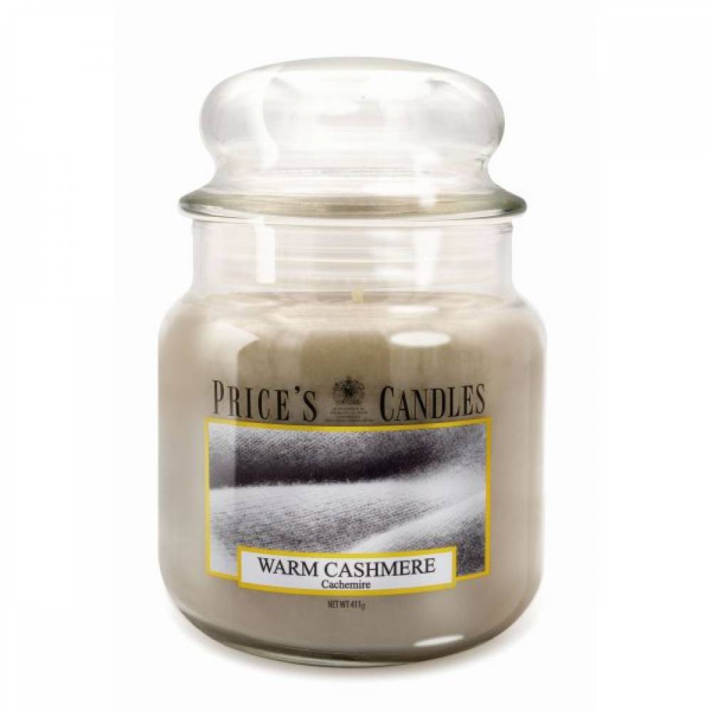 Свічка Теплий кашемір Price`s Candles 411 г, PMJ50
