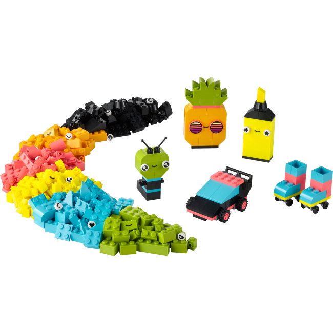Конструктор Lego Classic "Творчі неонові веселощі", 11027 2