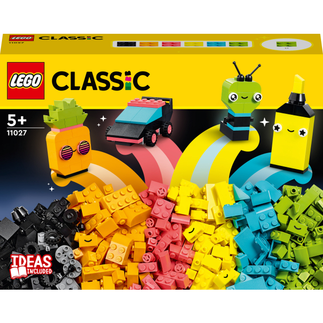 Конструктор Lego Classic "Творчі неонові веселощі", 11027