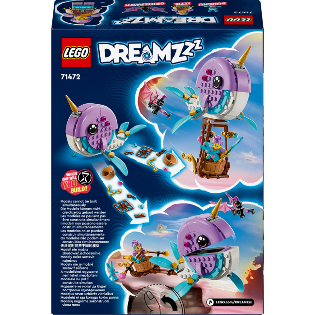 Конструктор Lego DREAMZzz "Повітряна куля Іззі "Нарвал", 71472 1