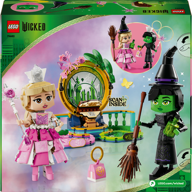 Конструктор Lego Wicked "Фігурки Ельфаби й Ґлінди", 75682 1