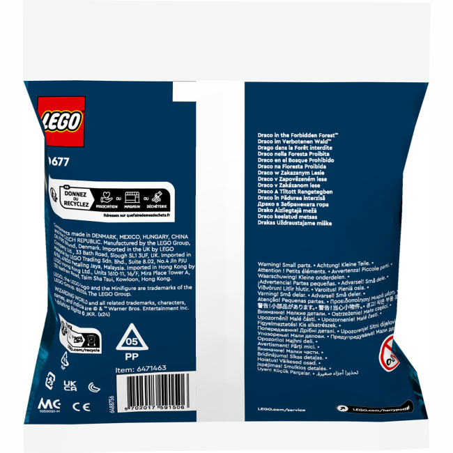 Конструктор Lego Minifigures "Драко у Забороненому лісі", 30677 1