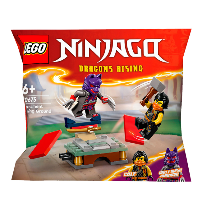 Конструктор Lego Minifigures "Тренувальна база для турніру", 30675