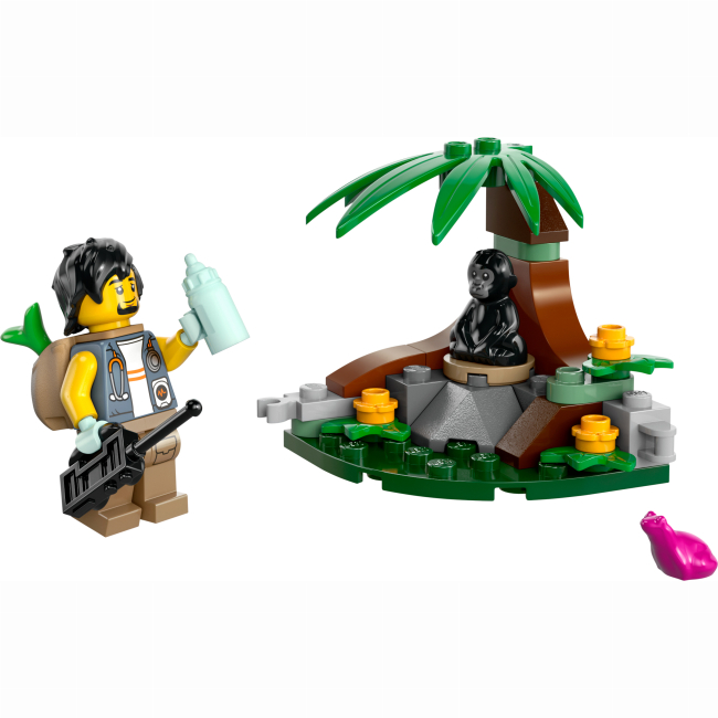 Конструктор Lego Minifigures "Зустріч із малям горили", 30665 2