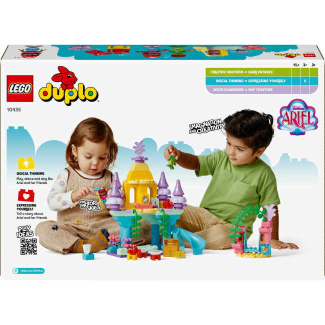 Конструктор Lego Duplo "Чарівний підводний палац Аріель", 10435