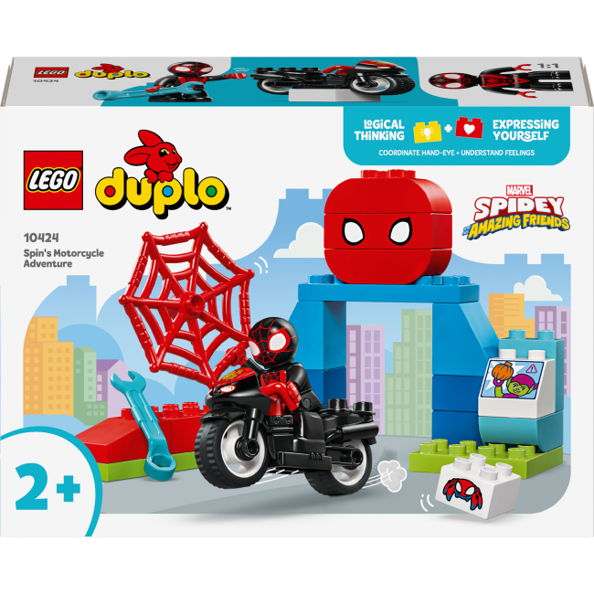 Конструктор Lego Duplo "Мотопригоди Спіна", 10424